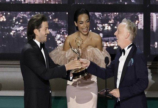 Emmys goes glitzy as Hollywood awards are back in person