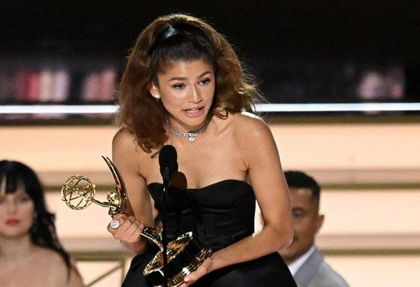 Zendaya wins Emmy best drama actress for 'Euphoria'