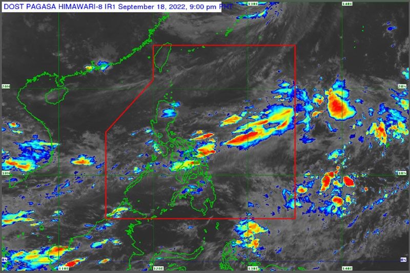 Monsoon to bring rains in Metro Manila, parts of Luzon