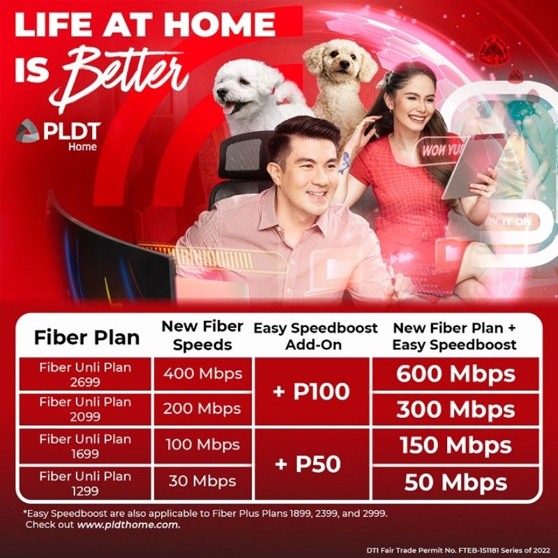 You canâ��t miss this limited-time Easy Speedboost offer from PLDT Home! 