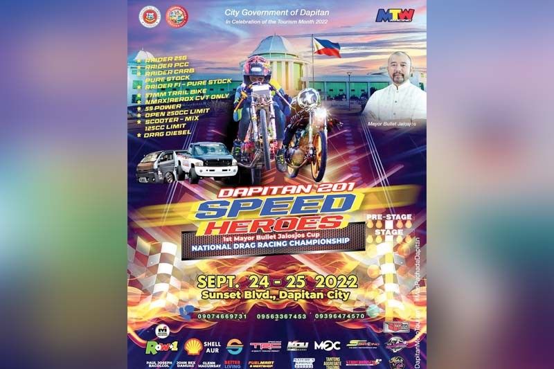 National Drag Racing Championships sa Dapitan karong weekend