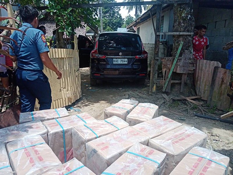 P1.1 million worth of imported cigarettes seized in Zamboanga del Sur