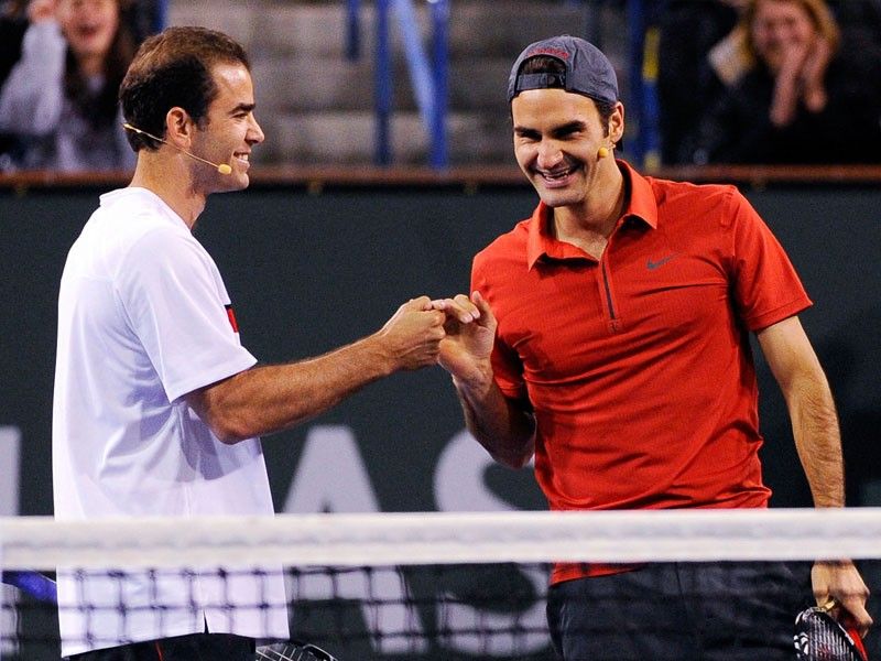 US great Sampras pays tribute to departing Federer