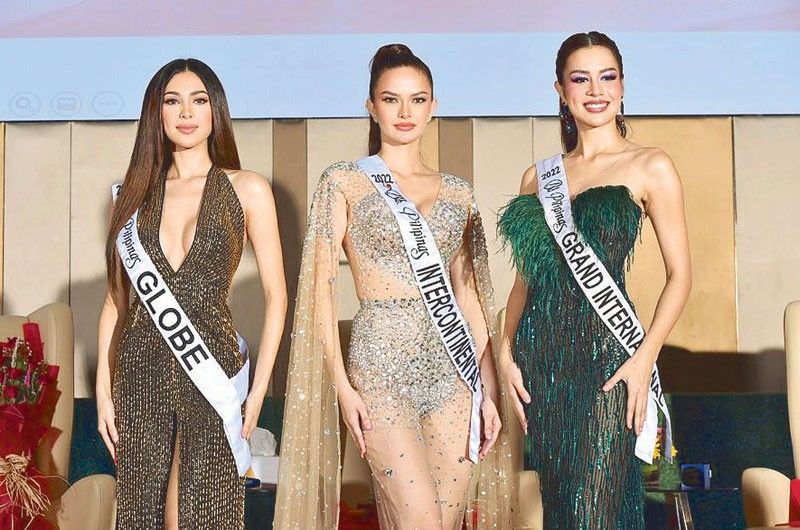 Bb. Pilipinas 2022 queens aim for triple victory at international pageants