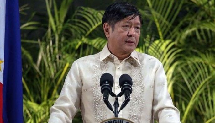 President Ferdinand &quot;Bongbong&quot; Marcos Jr. delivered a speech upon his arrival at the NAIA on Sunday (September 25, 2022). 