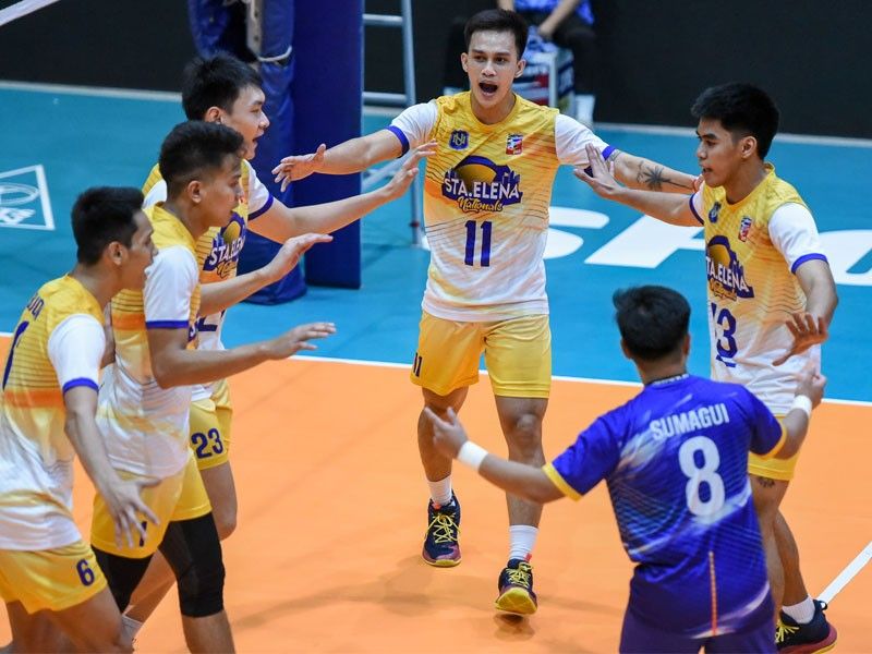 Nationals slay Griffins to sweep Spikers' Turf semis