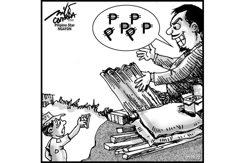 EDITORYAL - Bantayan ng DTI, mga ganid na negosyante