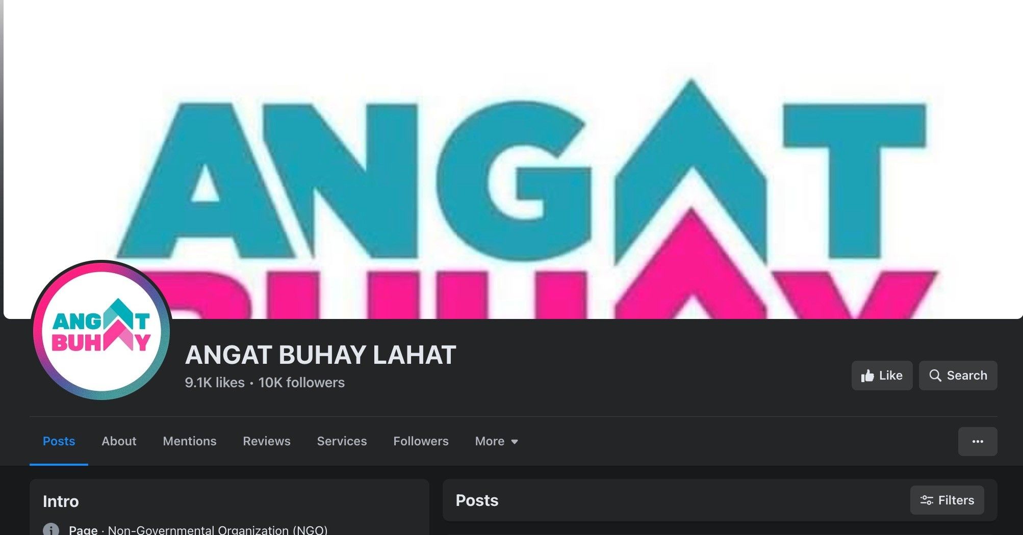 Fact Check: ANGAT BUHAY LAHAT page not associated with Robredoâ��s Angat Buhay