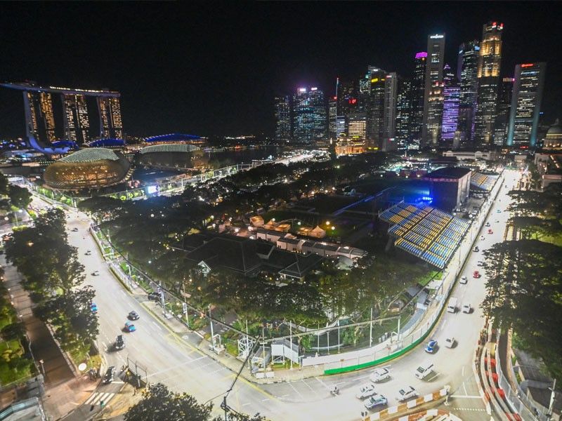 Petani membanting akhir pekan F1 Singapura yang dilaporkan Marcos setelah topan