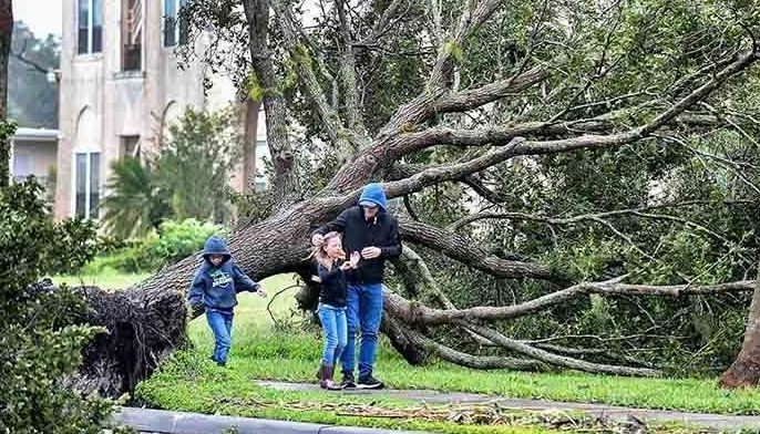 Hurricane wreaks havoc on Florida, Biden warns of death toll