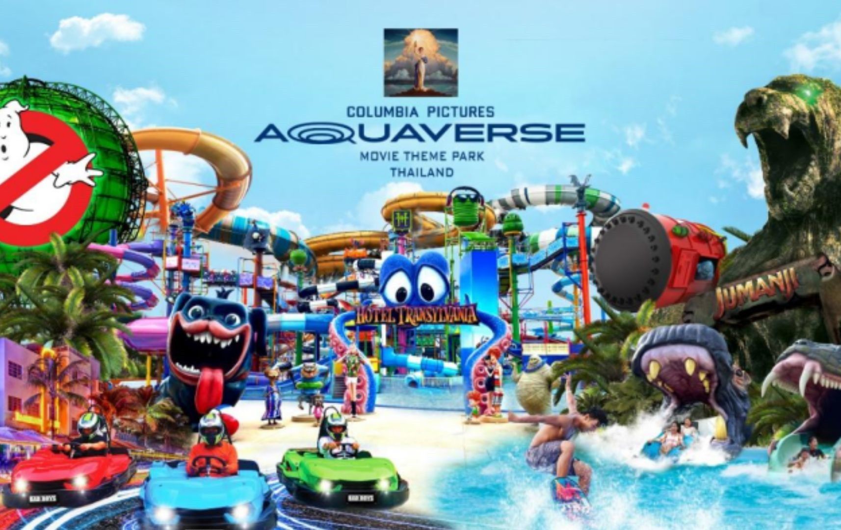 Taman hiburan film ‘Aquaverse’ dibuka di Thailand Oktober ini