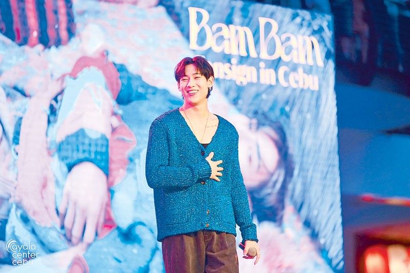 BamBam performs Lola Amour's 'Raining in Manila' in Manila concert