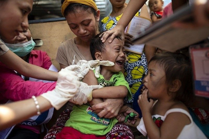 DOH: Measles, rubella cases 153% higher than 2021