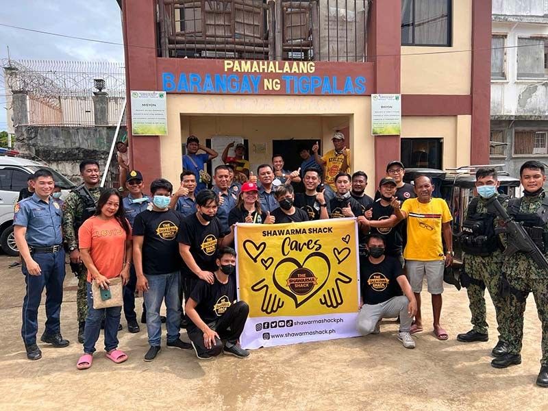 Shawarma Shack Relief Operations Team extends help to victims of Typhoon Karding
