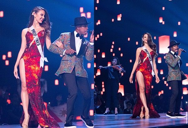 Catriona Gray remembers Miss Universe win with Ne-Yo's Manila return