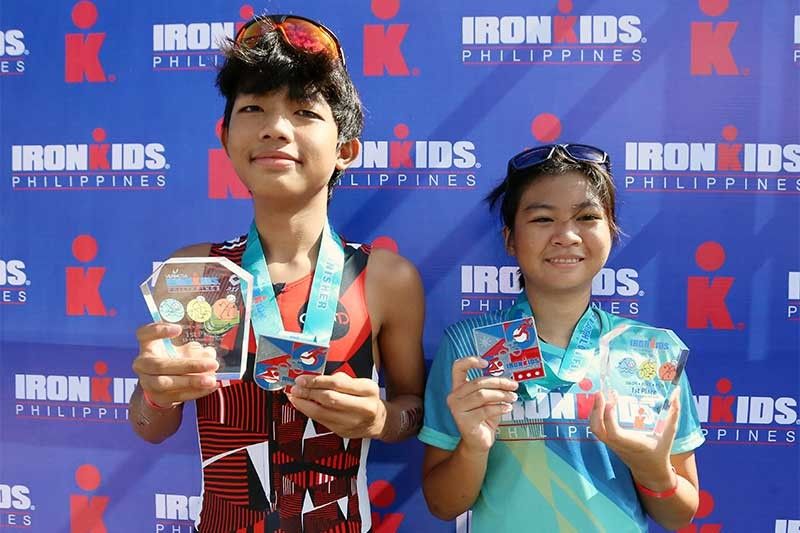 Del Rosario, Raagas clinch top IRONKIDS honors