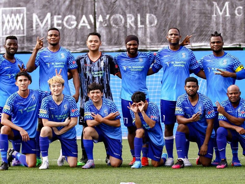 Sino FC keeps top spot in 7s Division 1 football