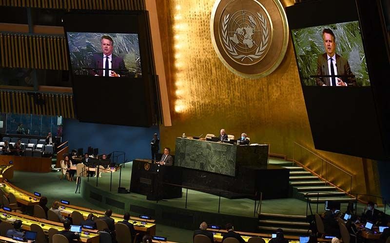 Ukraine denounces Russia as 'terrorist state' in UN meeting