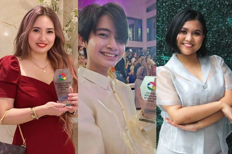 Bintang media sosial Filipina yang sedang naik daun mendapat sorotan di AnyMind Awards Night