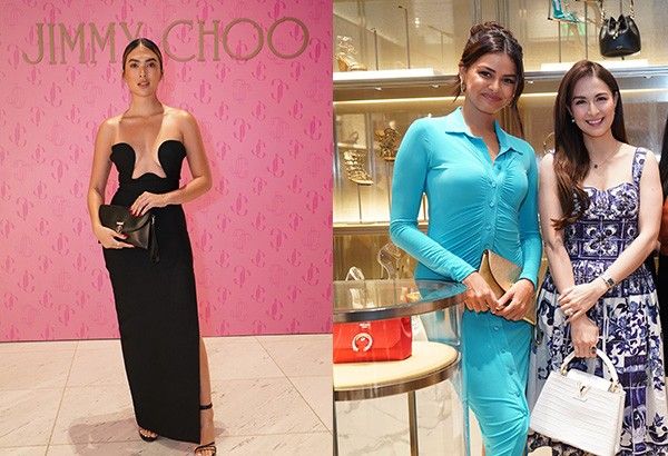 Sofia Andres upstages Janine Gutierrez, Marian Rivera at Jimmy Choo store  opening with daring outfit