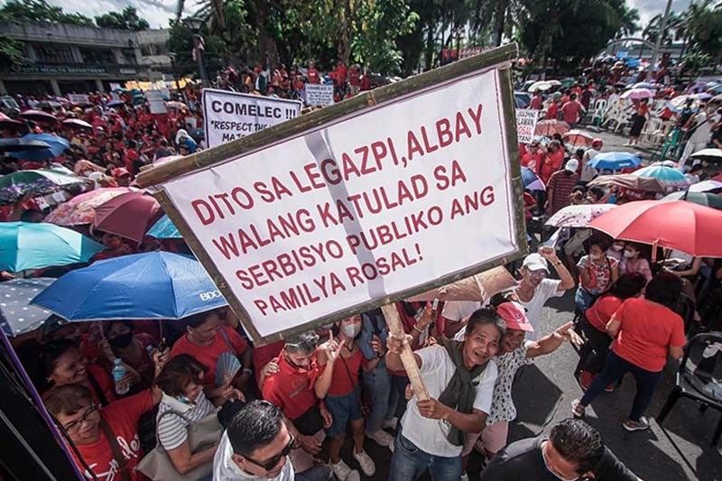 DQ ng Rosal couple sa Albay kinondena