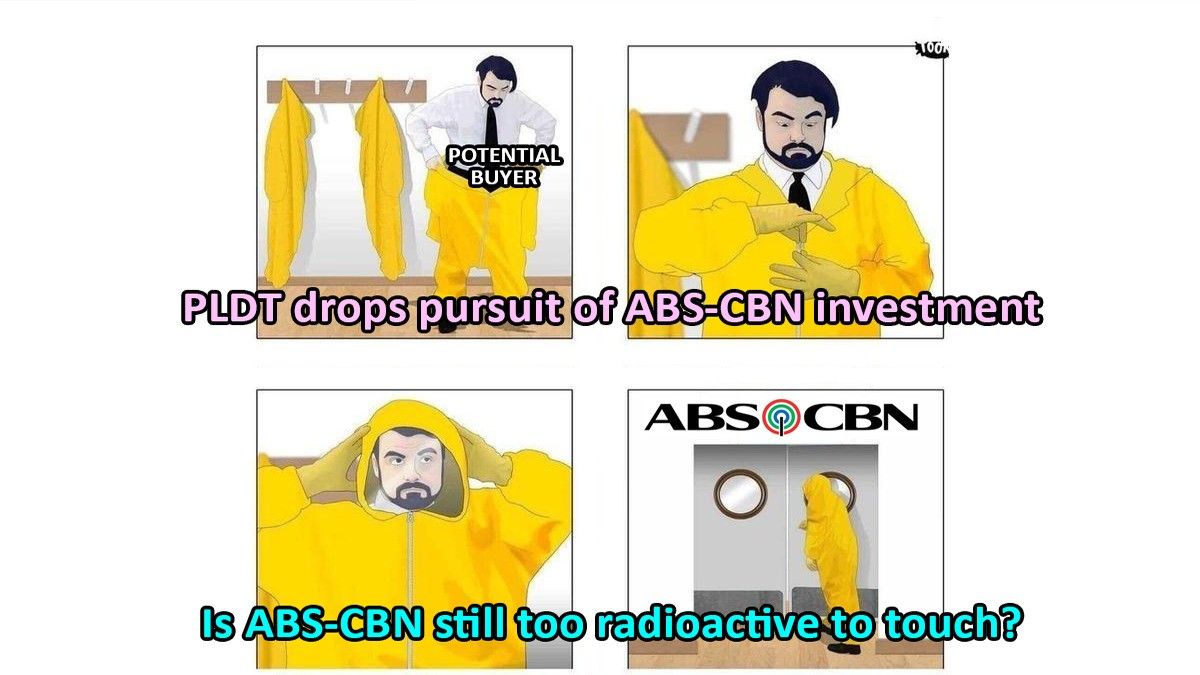 PLDT membatalkan rencana untuk mengakuisisi “saham signifikan” di ABS-CBN