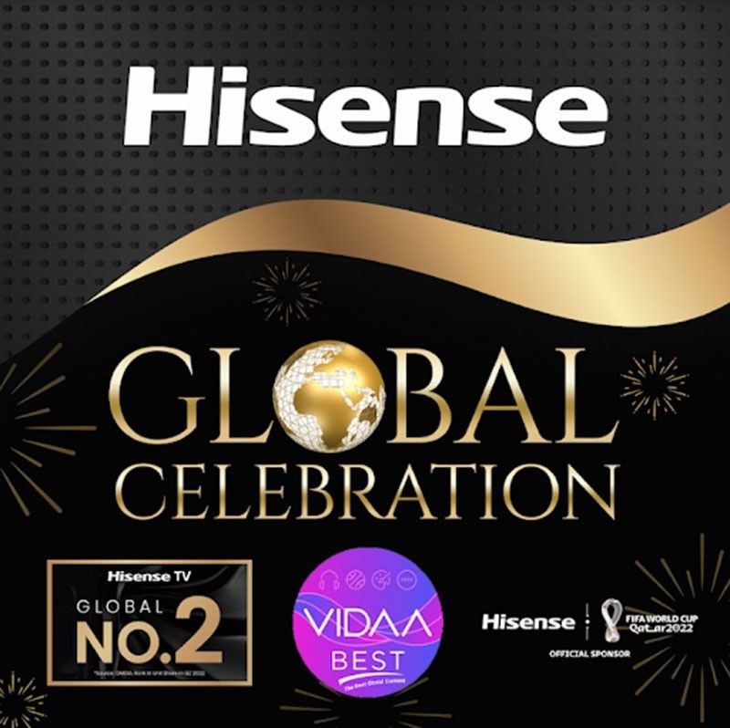 Hisense TV mengamankan peringkat Global No. 2, mensponsori Piala Dunia FIFA Qatar 2022