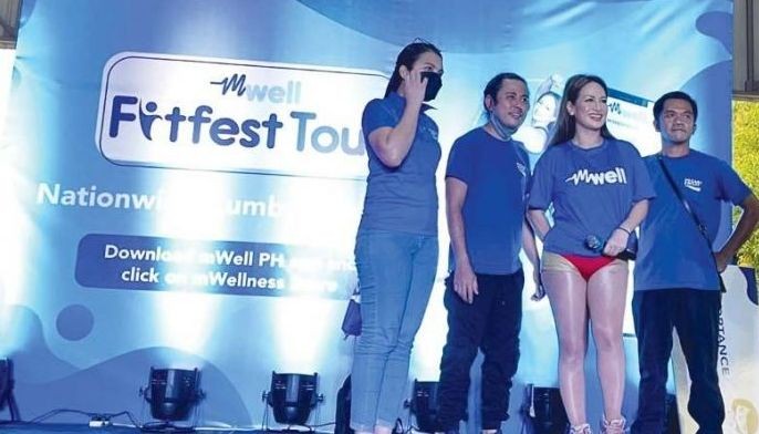 Regine, may fitness tour para sa mWell