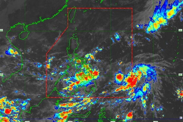 LPA di lepas Visayas timur sekarang Depresi Tropis Paeng — PAGASA