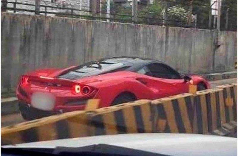 LTO wantsÂ driverâs license of Ferrari owner suspendedÂ Â   Â 