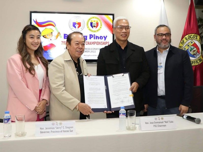 PSC, mitra Ilocos Sur untuk Batang Pinoy 2022