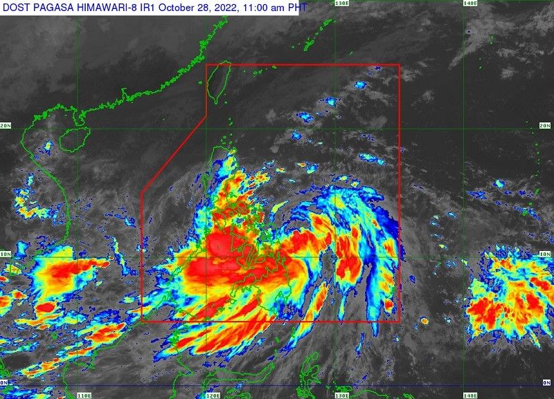 'Paeng' magiging severe tropical storm sa loob ng 24 oras â�� PAGASA
