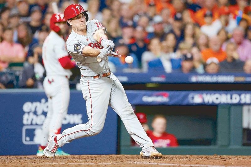 Phillies give Astros problem in World Series opener
