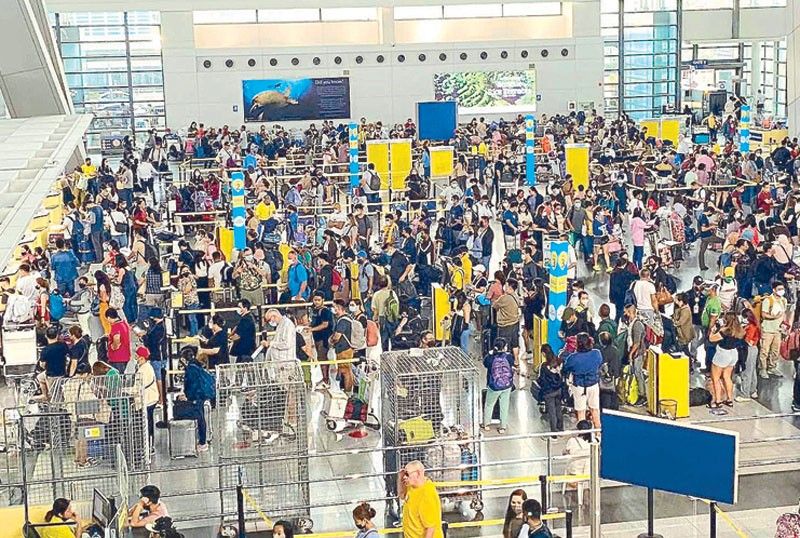 Passengers flock to NAIA as flights resume