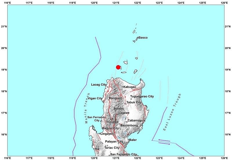 Magnitude 5 na lindol yumanig malapit sa Cagayan; aftershocks asahan â�� Phivolcs