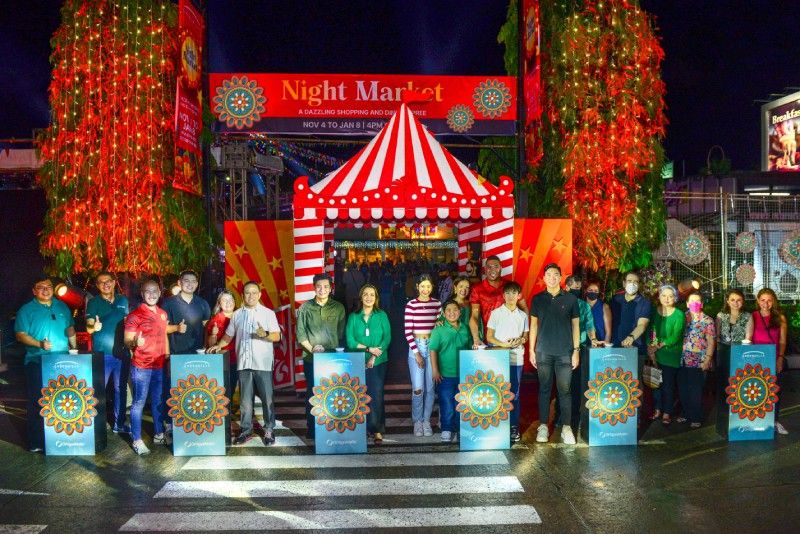 Ortigas Malls brings holiday cheer as they reopen Greenhills Night Market