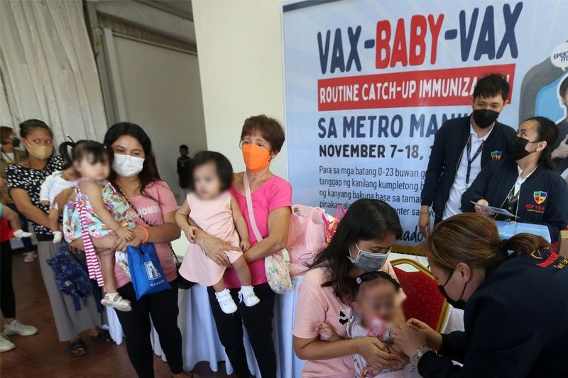 137,048 children in Metro Manila not immunized â�� DOH