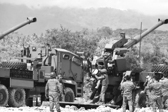155 Howitzers ng AFP, isinalang sa live fire exercises