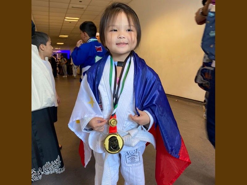 URCC founder Alvin Aguilar's 5-year-old daughter is youngest Filipino jiu-jitsu champ