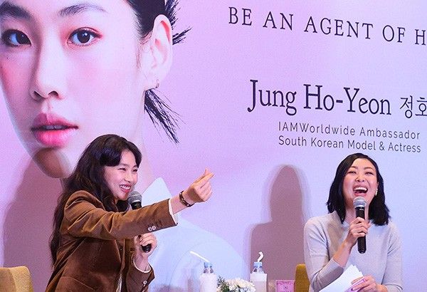 From squid to chicken: Jung Ho Yeon shares life after â��Squid Gameâ�� at Manila visit