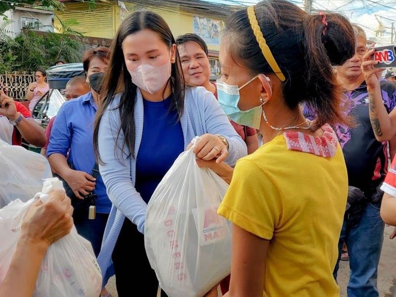 San Pedro congresswoman secures millions worth of donations for 'Paeng' relief efforts