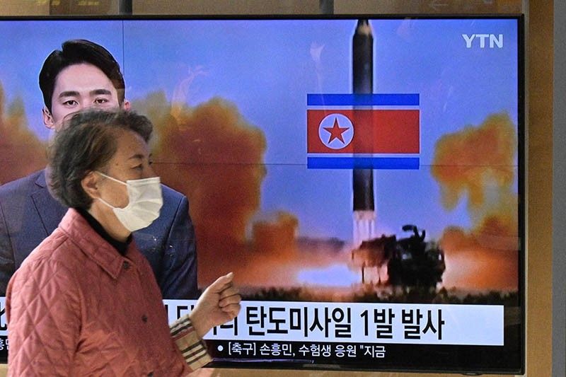 North Korea fires missile hours after warning of 'fiercer' response