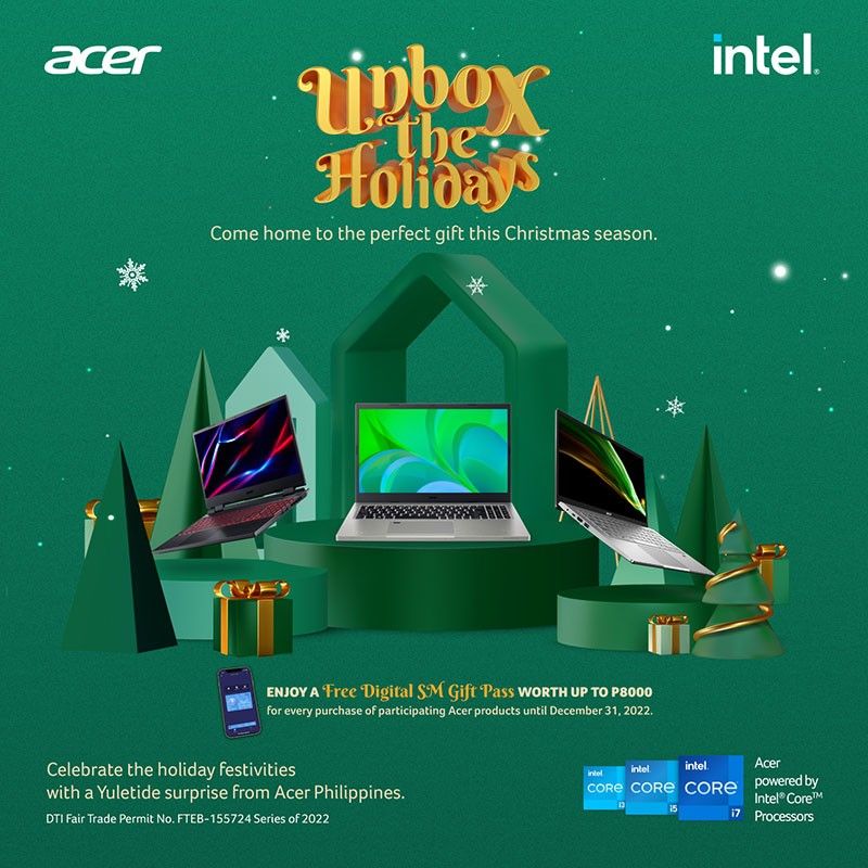 Unbox the holidays with Acer