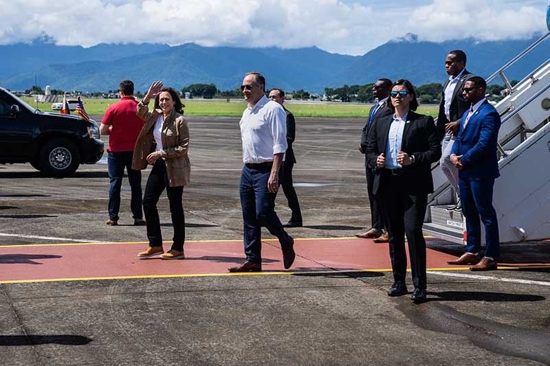 US VP Harris visits Palawan island amid regional tensions