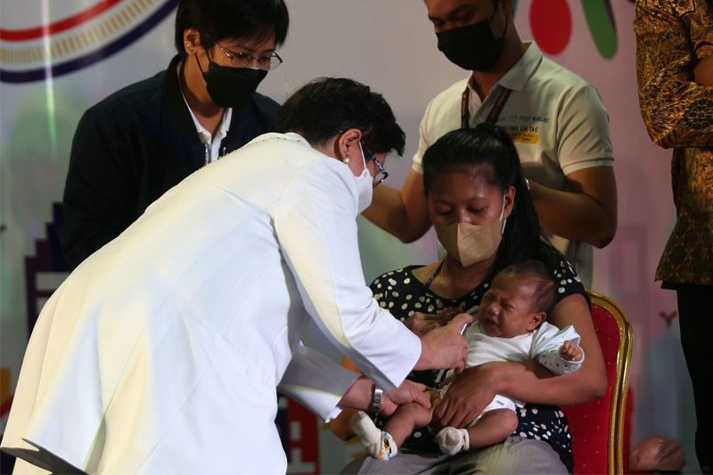 DOH: 137,701 NCR babies vaccinated in 10 days