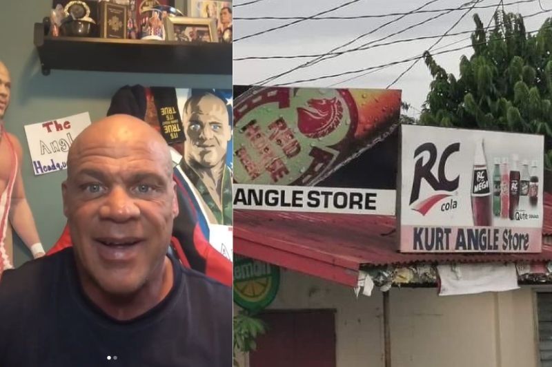 'May tindahan ako'?: WWE legend Kurt Angle naloka sa Pinoy sari-sari store