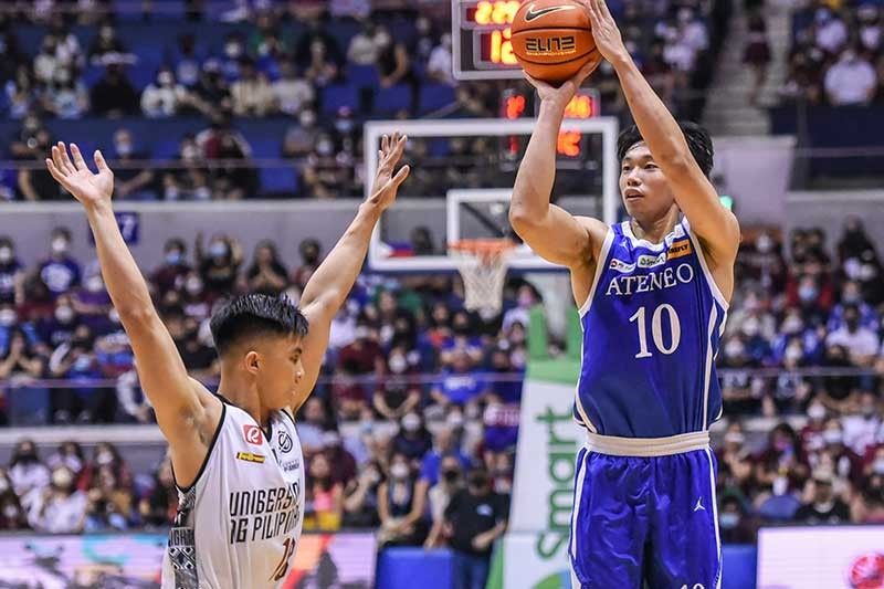 Blue Eagles get back at Maroons to clinch UAAP semis bonus