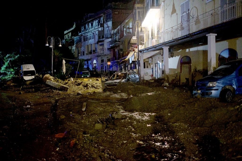 One dead, others still missing in landslide on Italian island