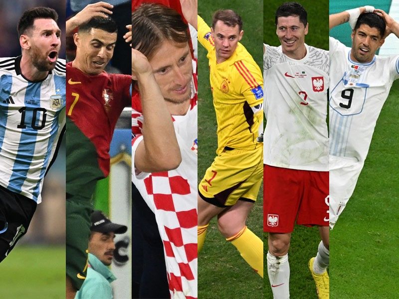Tracking Messi, Ronaldo, Modric, others in their last World Cup