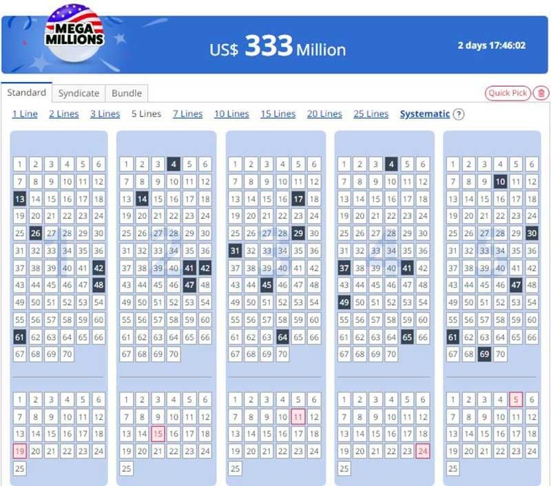 US Mega Millions $333 million jackpot races ahead!